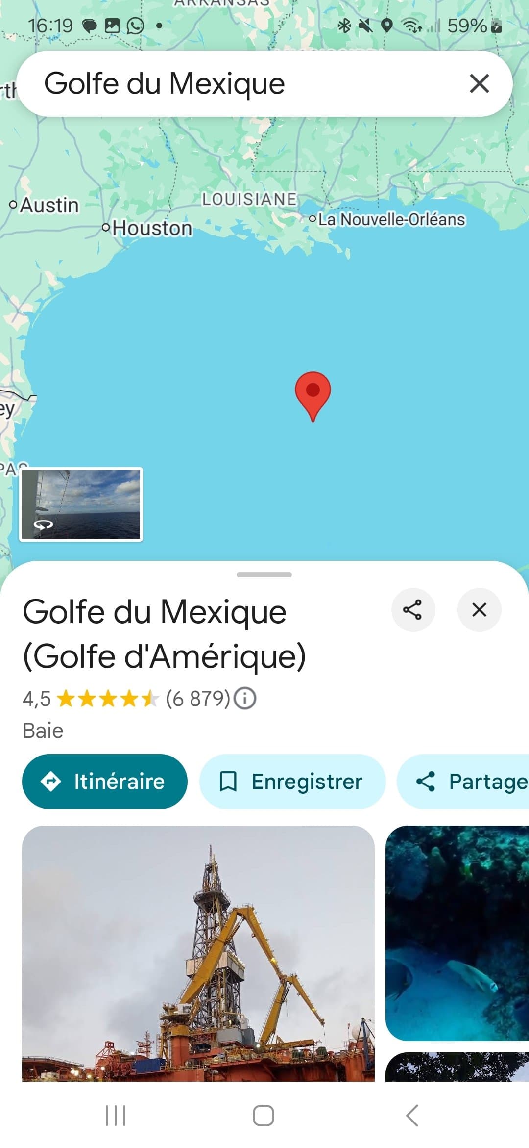 Ayaho Google Maps a renommé le Golf du Mexique en Golf d’Amérique