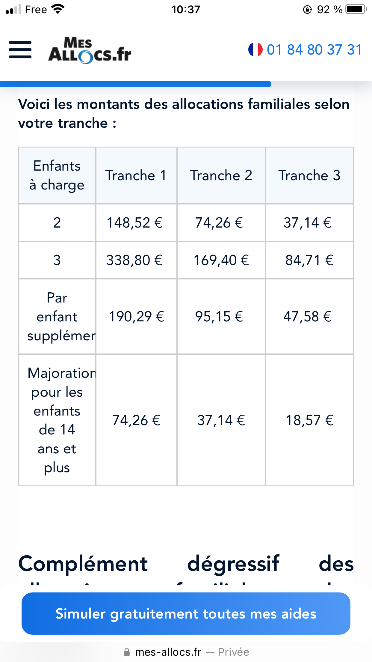 Voici ce que TOUCHE une MÈRE celibatante avec 4 ENFANTS