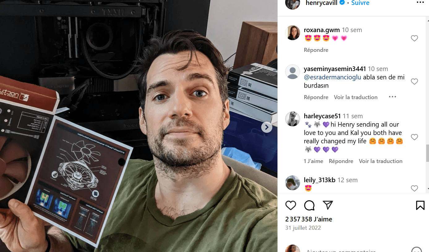 Il monte son pc gamer = 2,3m likes