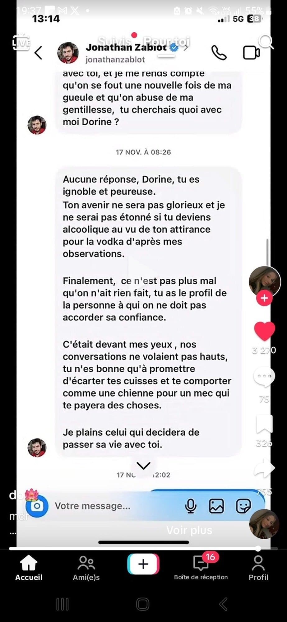 Une fille CHAUFFE ASTERION puis l'AFFICHE BRUTALEMENT