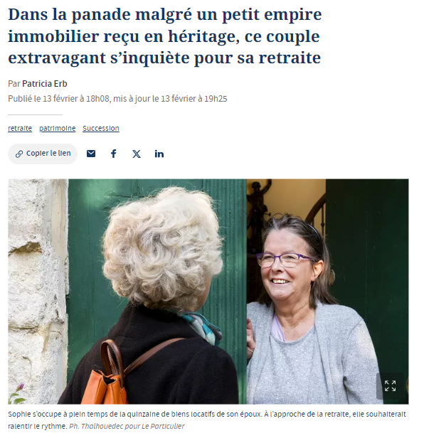 Ce couple de BOOMERS EXTRAVAGANTS s'inquiètent pour leurs PETITES RETRAITES