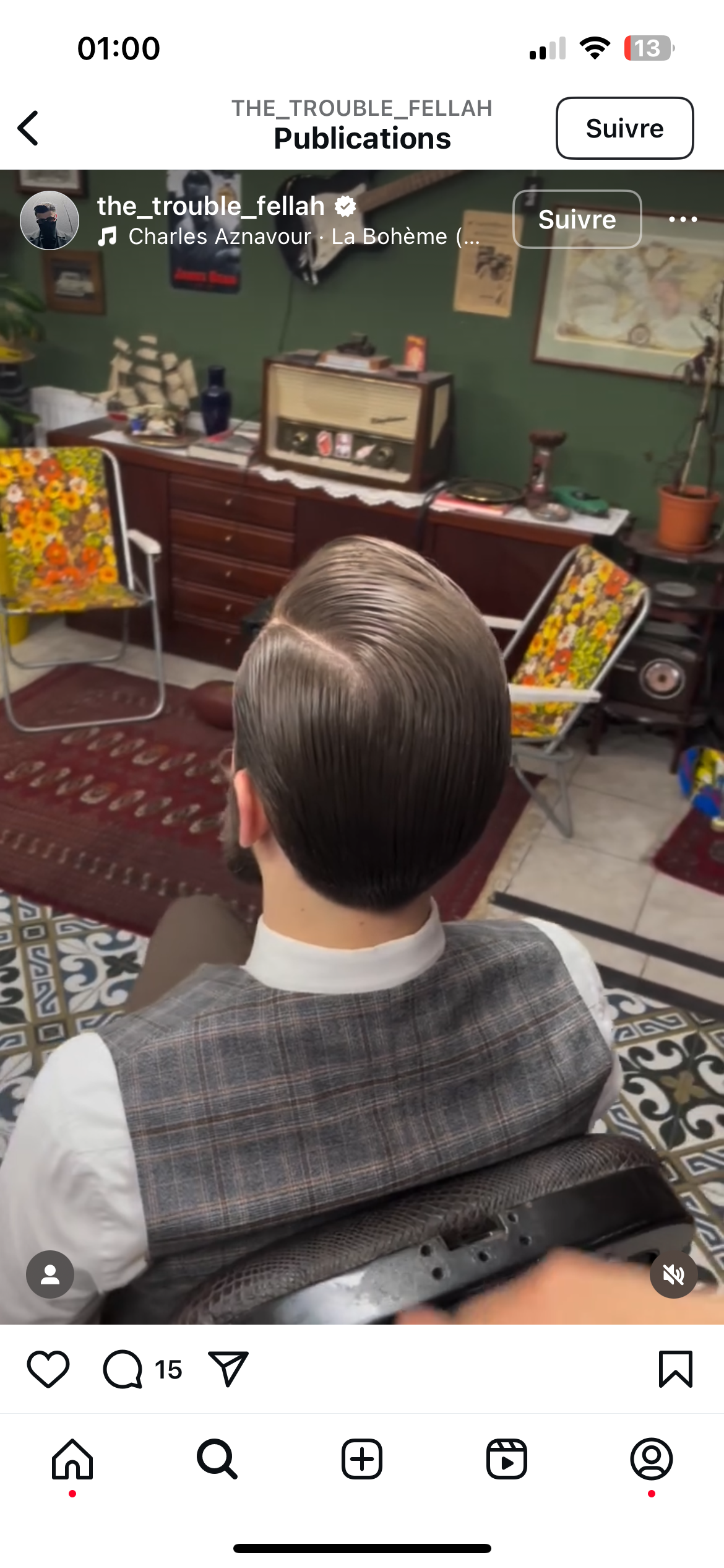 Vous connaissez un coiffeur vintage/barbier à Paris ?