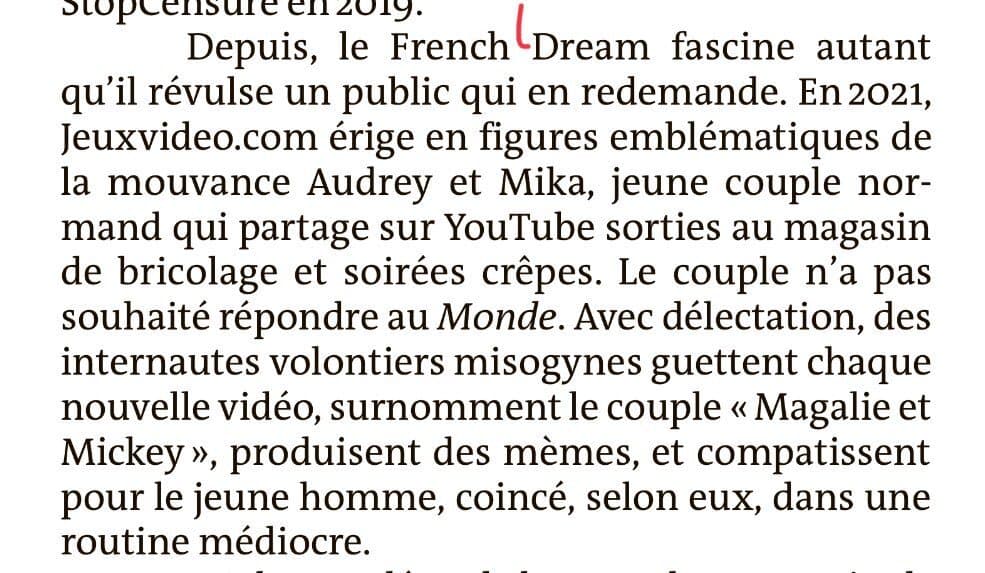 [ALERTE] les délires du fofo mentionné dans LE MONDE