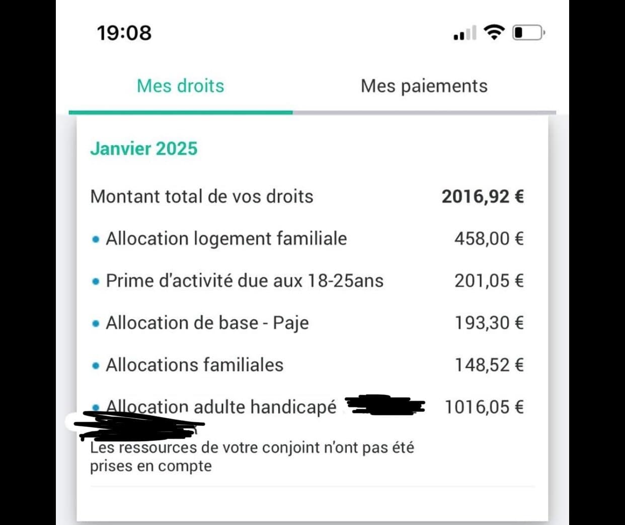 [PHOTO] La CAF me donne 2000€ par MOIS