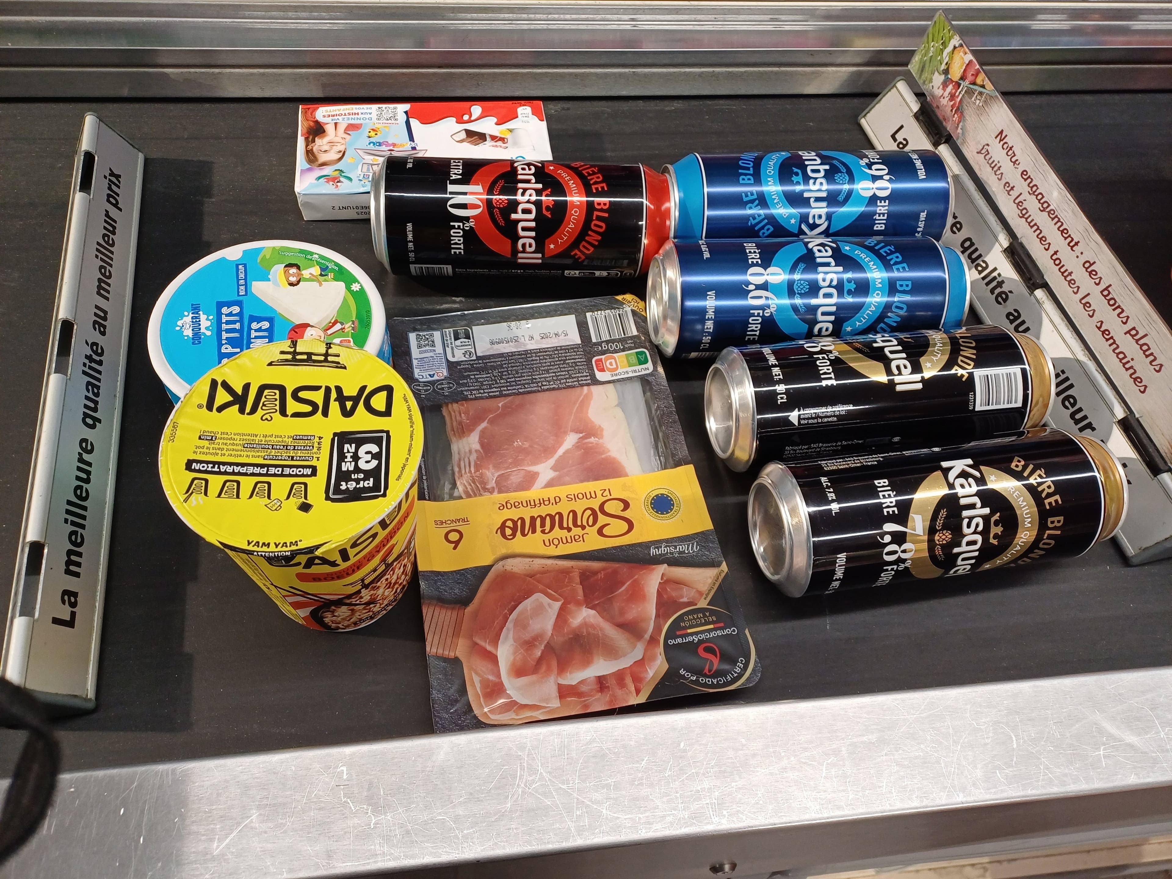 [PHOTO] Mes aldi courses, c'est mort avec la caissière?