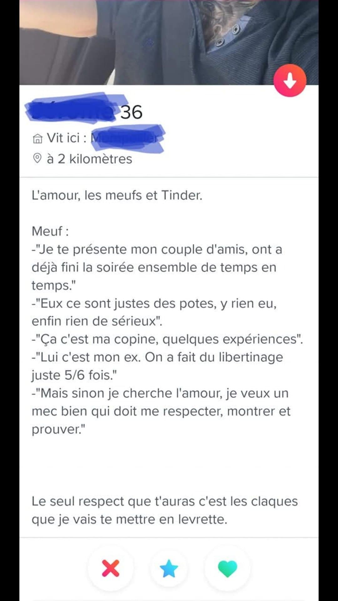 [BORDEL] Cet INCEL sur TINDER va vous SURPRENDRE avec sa BIO