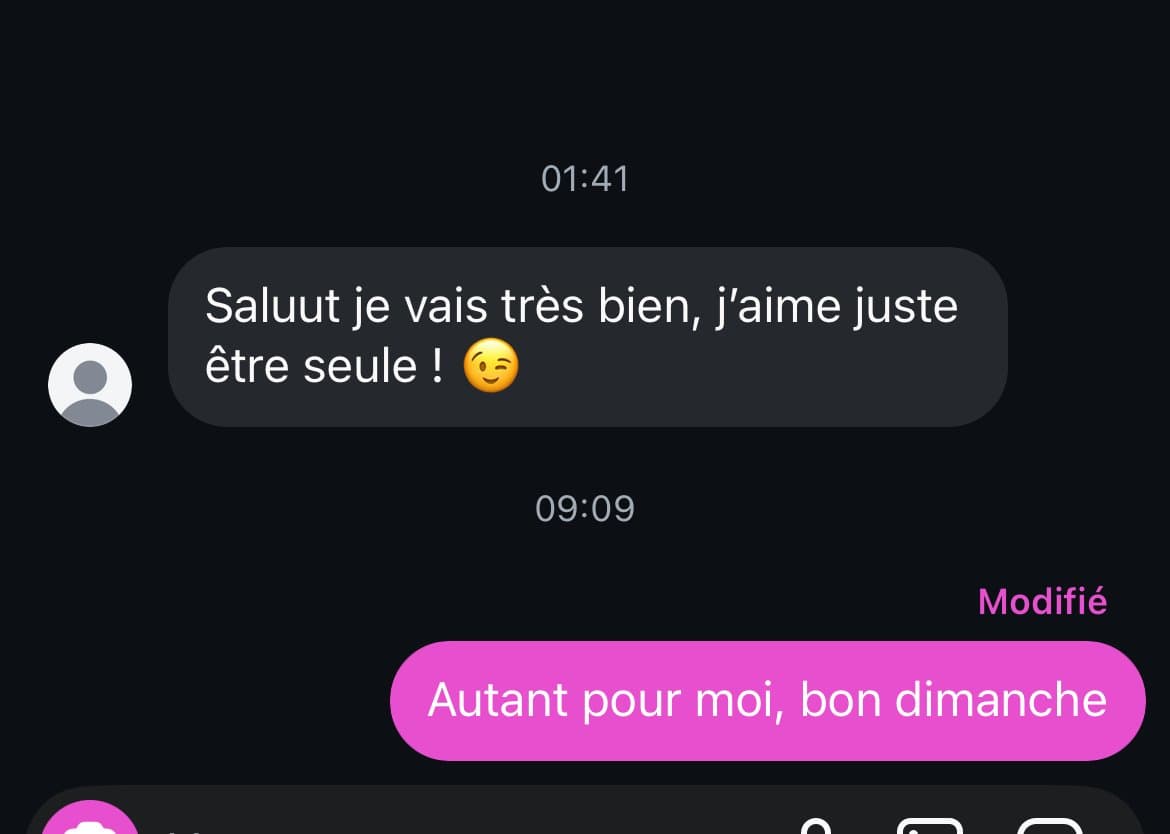 Ne soyez pas gentil avec les femmes