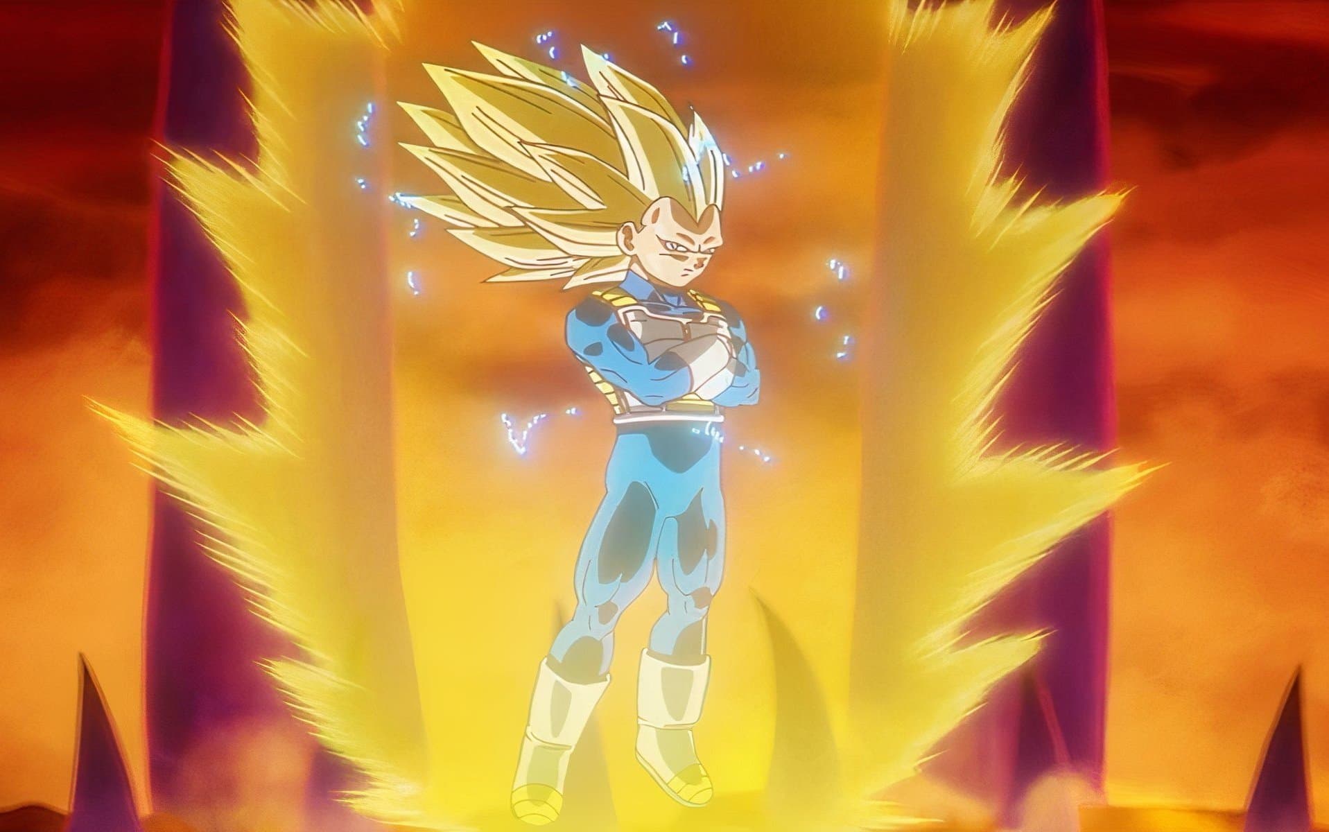 Alerte! Vegeta adulte atteint le Super Saiyan 3 Goku adulte le SSJ4