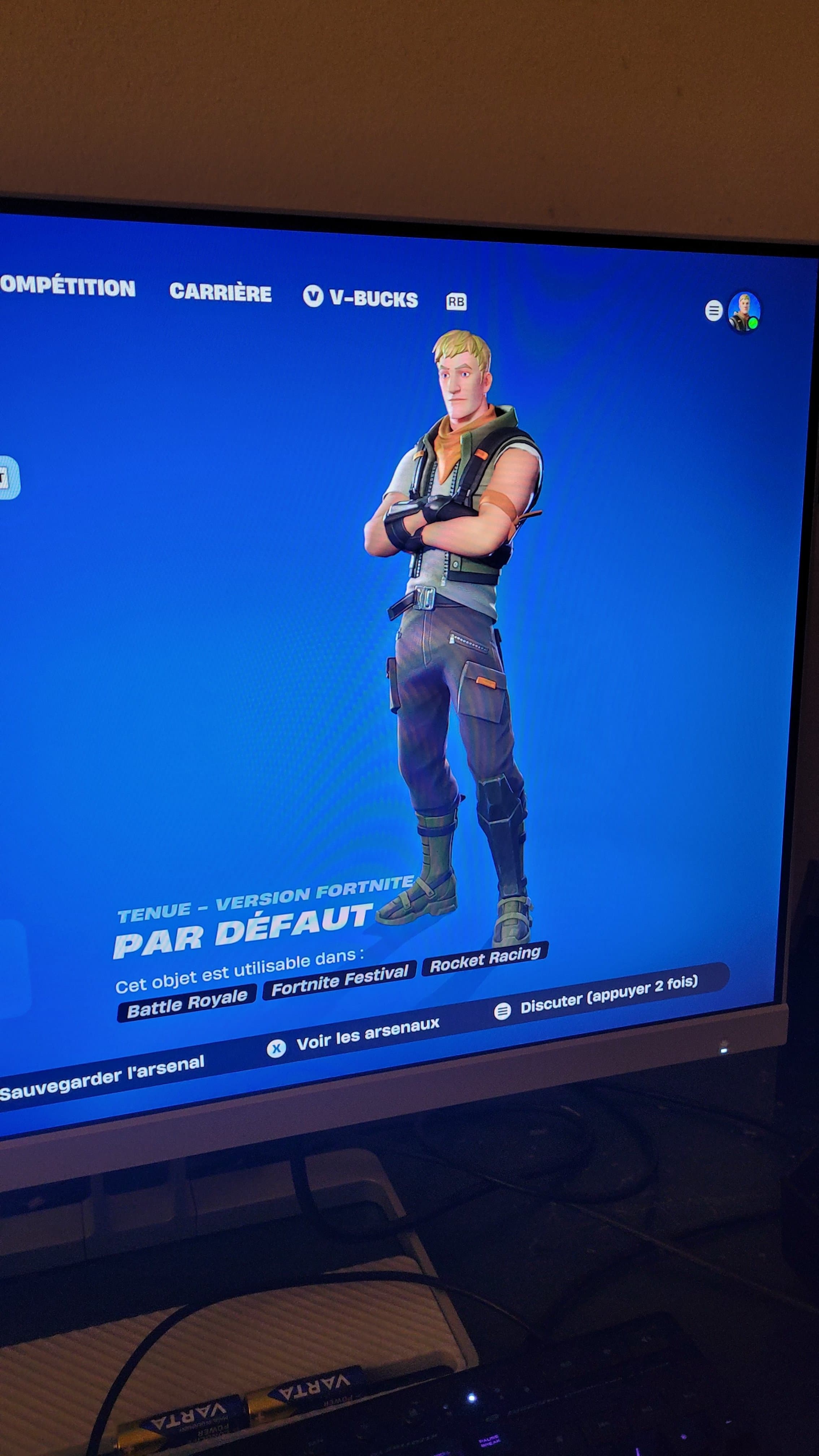 Comment changer skin fortninte