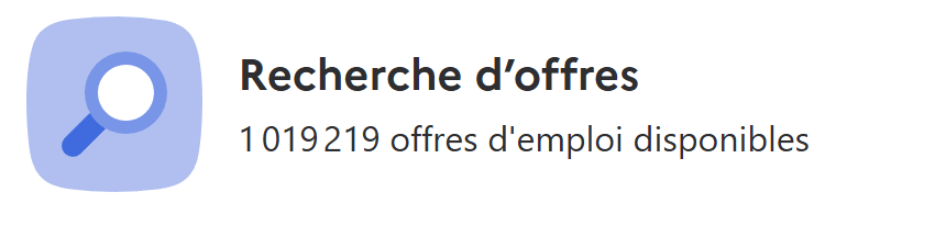 FRANCE TRAVAIL : 1 019 219 offres d'emploi DISPONIBLES