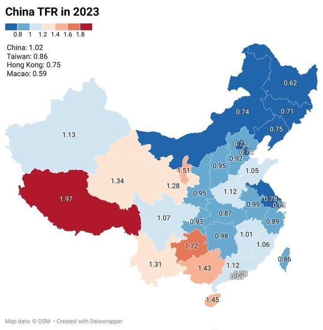 ALERTE : la CHINE EST COMPLETEMENT FINITO : plus personne ne fait d'enfants et n'en veut AYAAAA