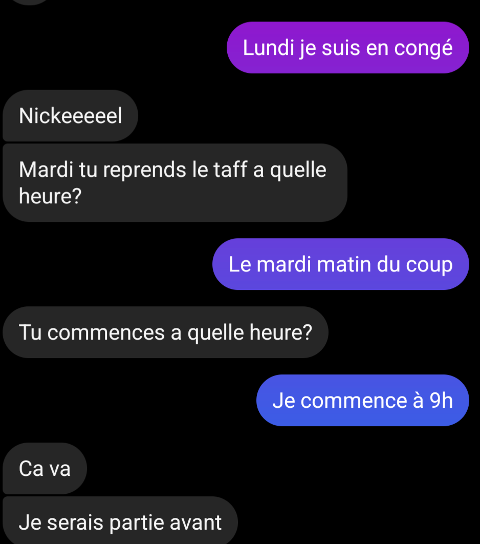 Une meuf vient dormir chez moi demain mais je ne le sens pas