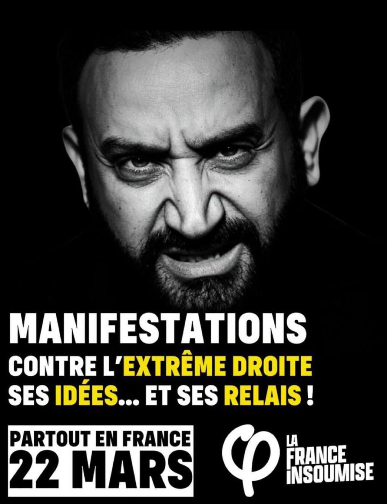 LFI fait une caricature ANTISÉMITE de HANOUNA