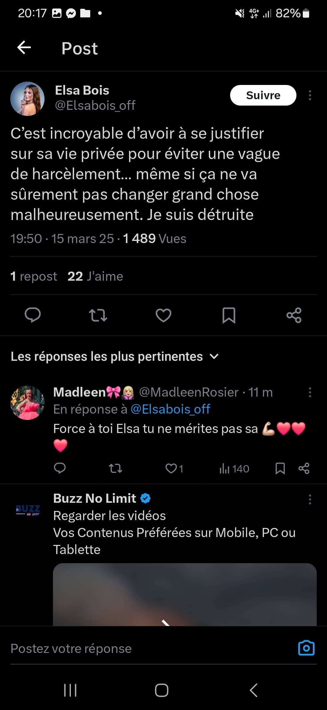 [ALERTE] ELSA s'exprime sur son couple sur Twitter