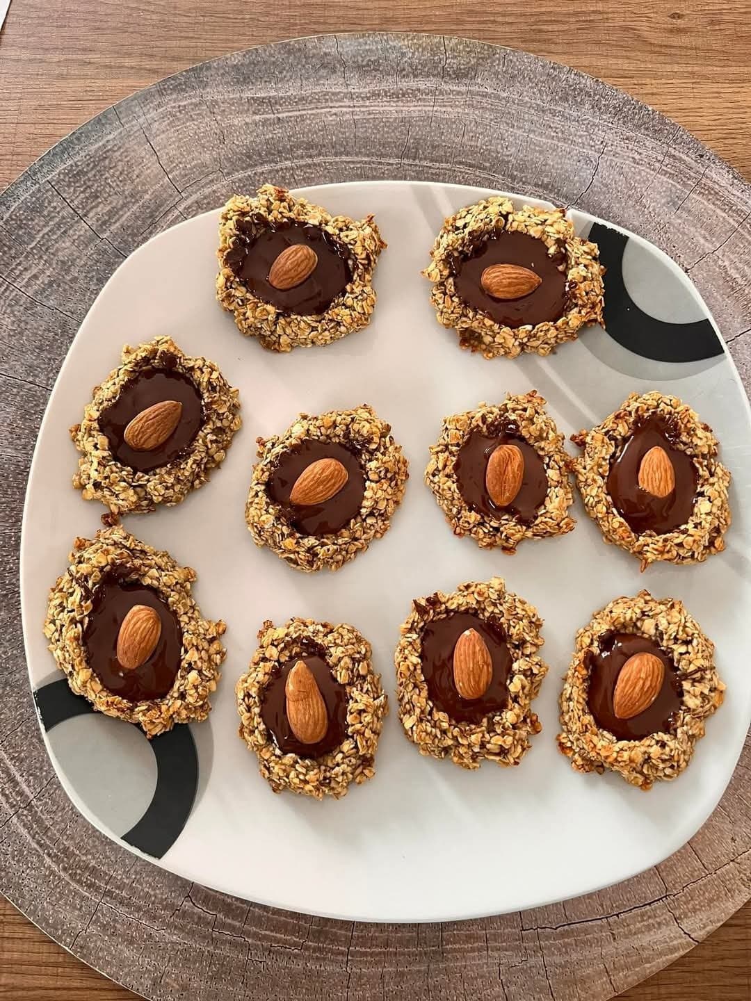 [Photo] j'ai fait des gâteaux avoine banane chocolat amande