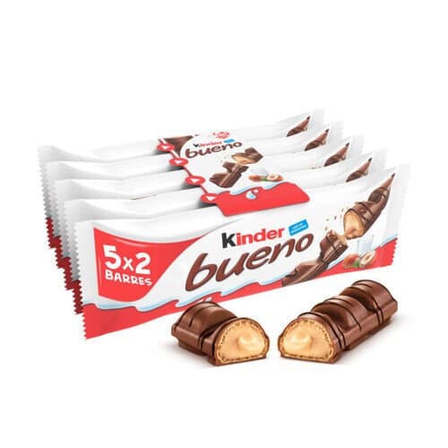 Les supermarchés mettent des antivols sur les KINDER BUENO