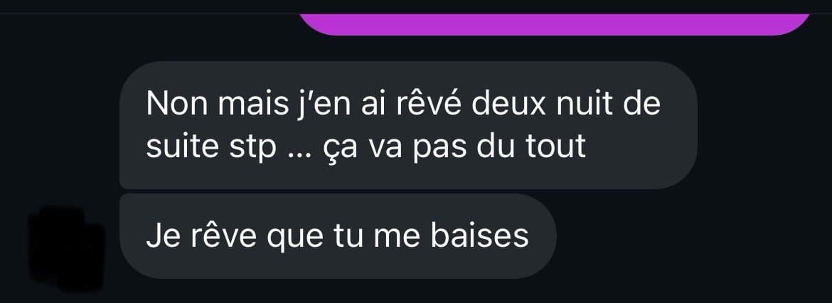 [SCREEN] Ce que cette meuf me dit va vous choquer