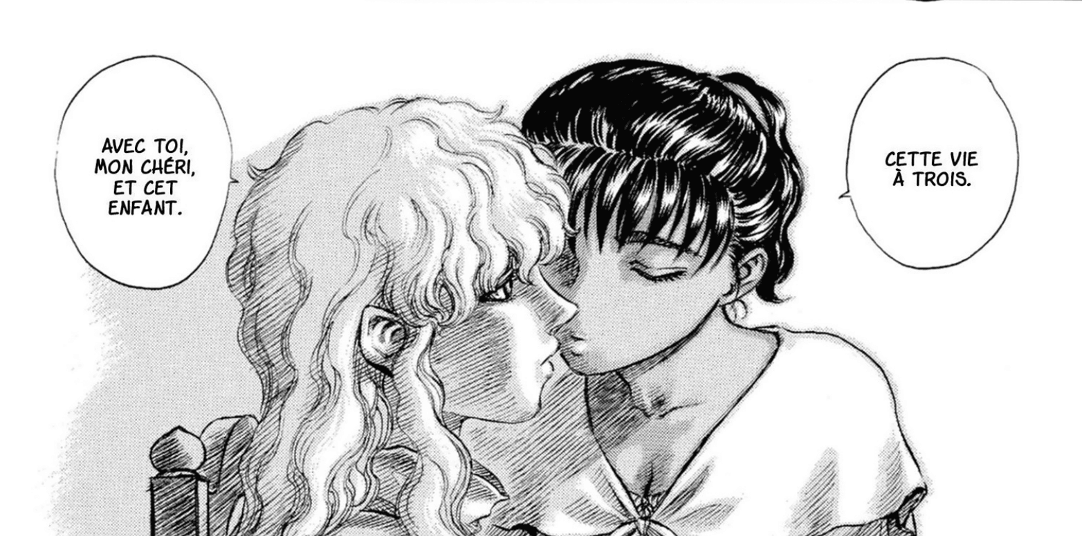 Dans Berserk, Griffith se voyait finir avec Casca ?