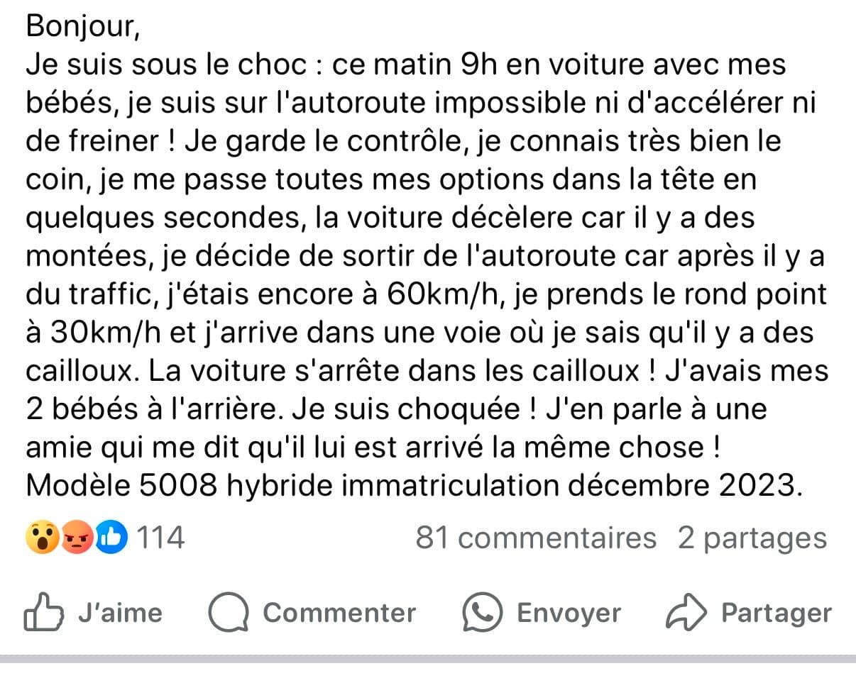 (Screen) Elle prend son SUV hybride pour aller au boulot et évite une sélection naturelle !!