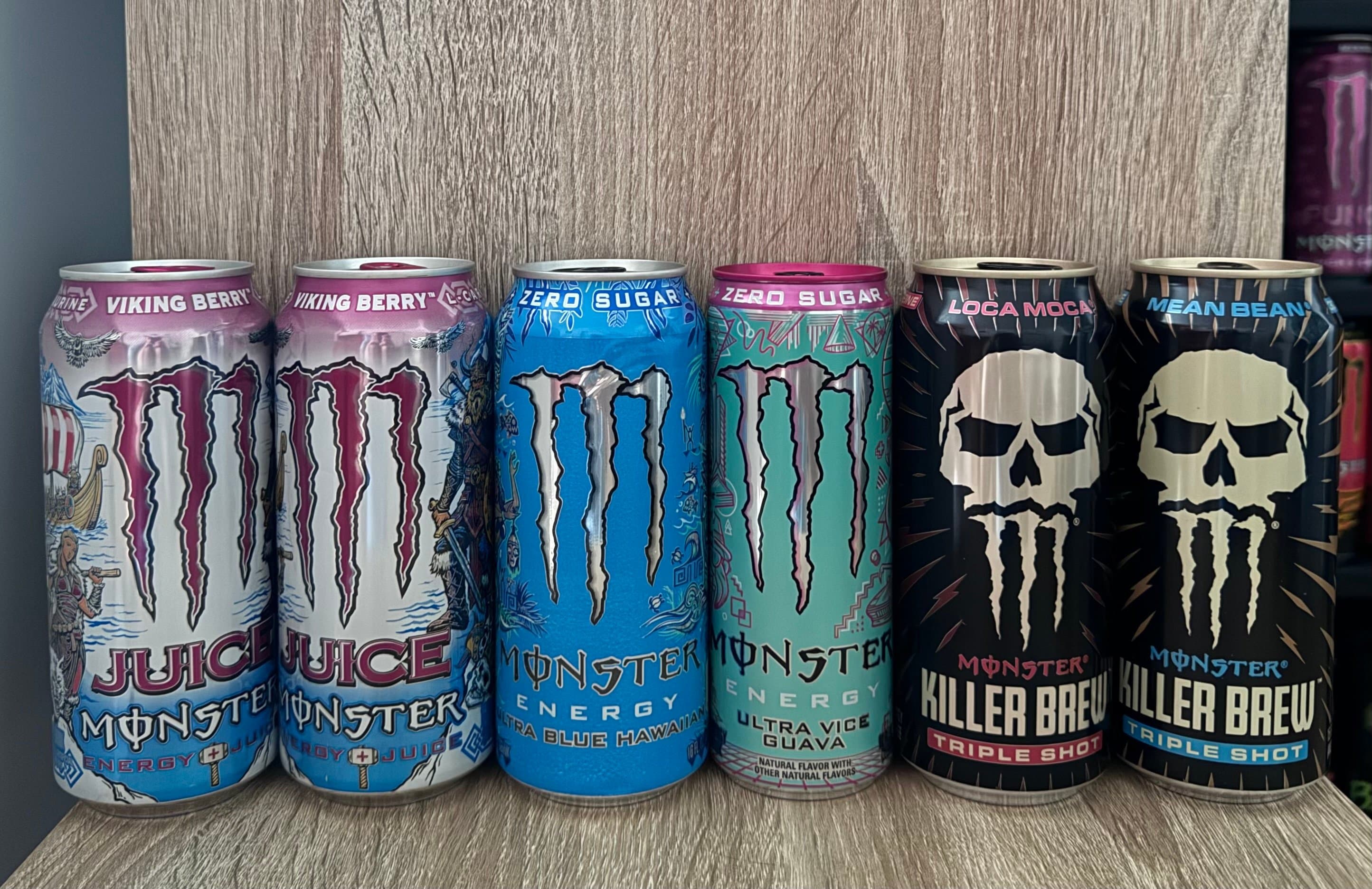 Les Buveurs de Monster : je viens de recevoir les nouvelles canettes des USA