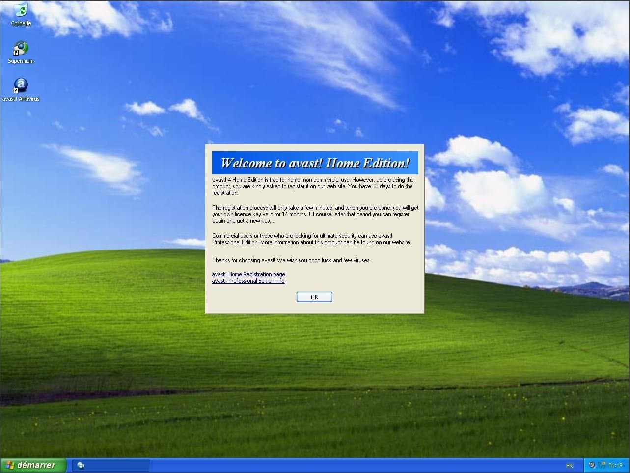 J'ai installé Avast! sur mon PC