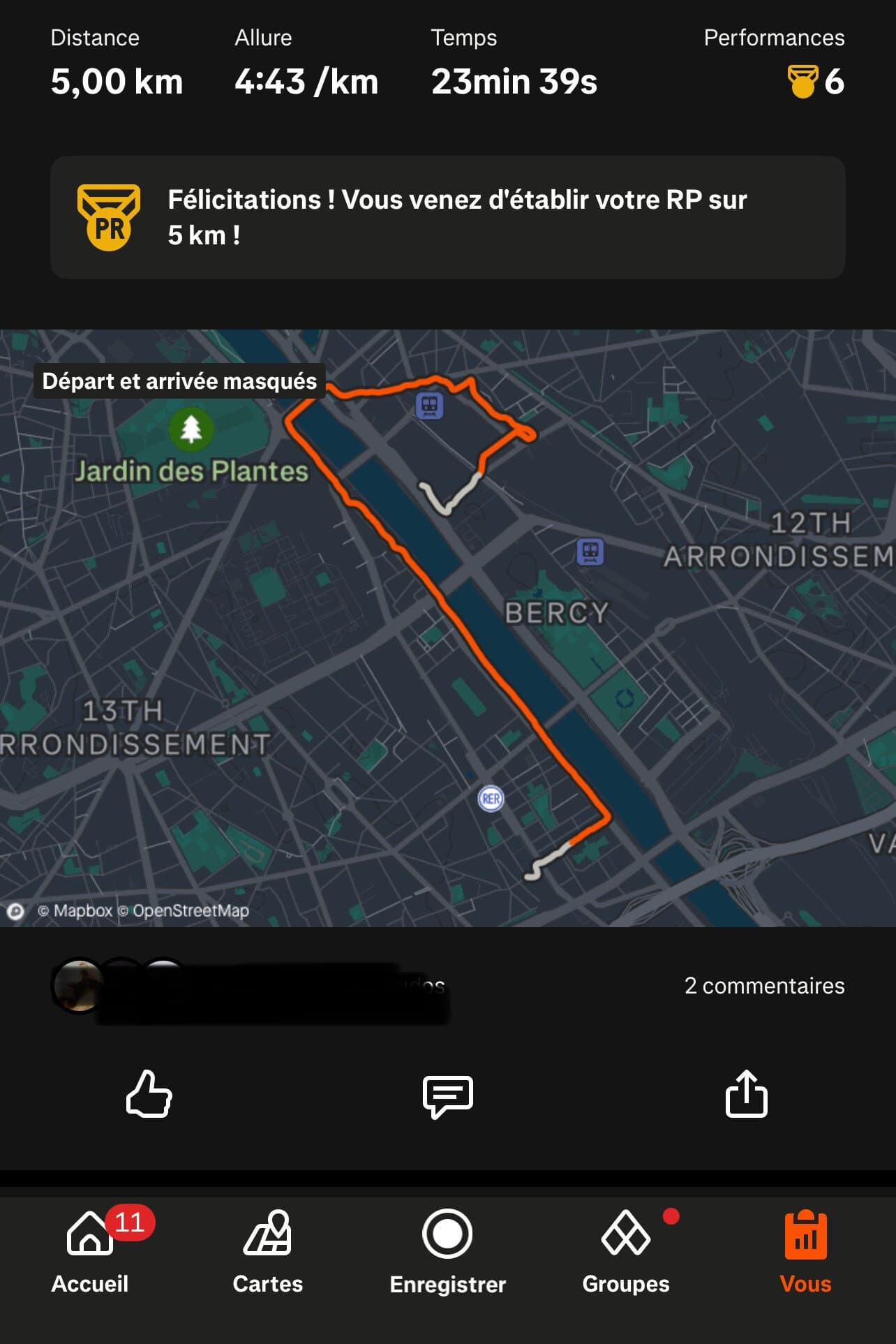 [FOOTING] Le CHAD RSA continue de performer tandis que Salarin dort encore (screen)