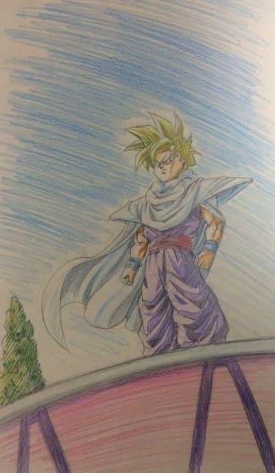 Mon DESSIN de GOHAN /10 ?
