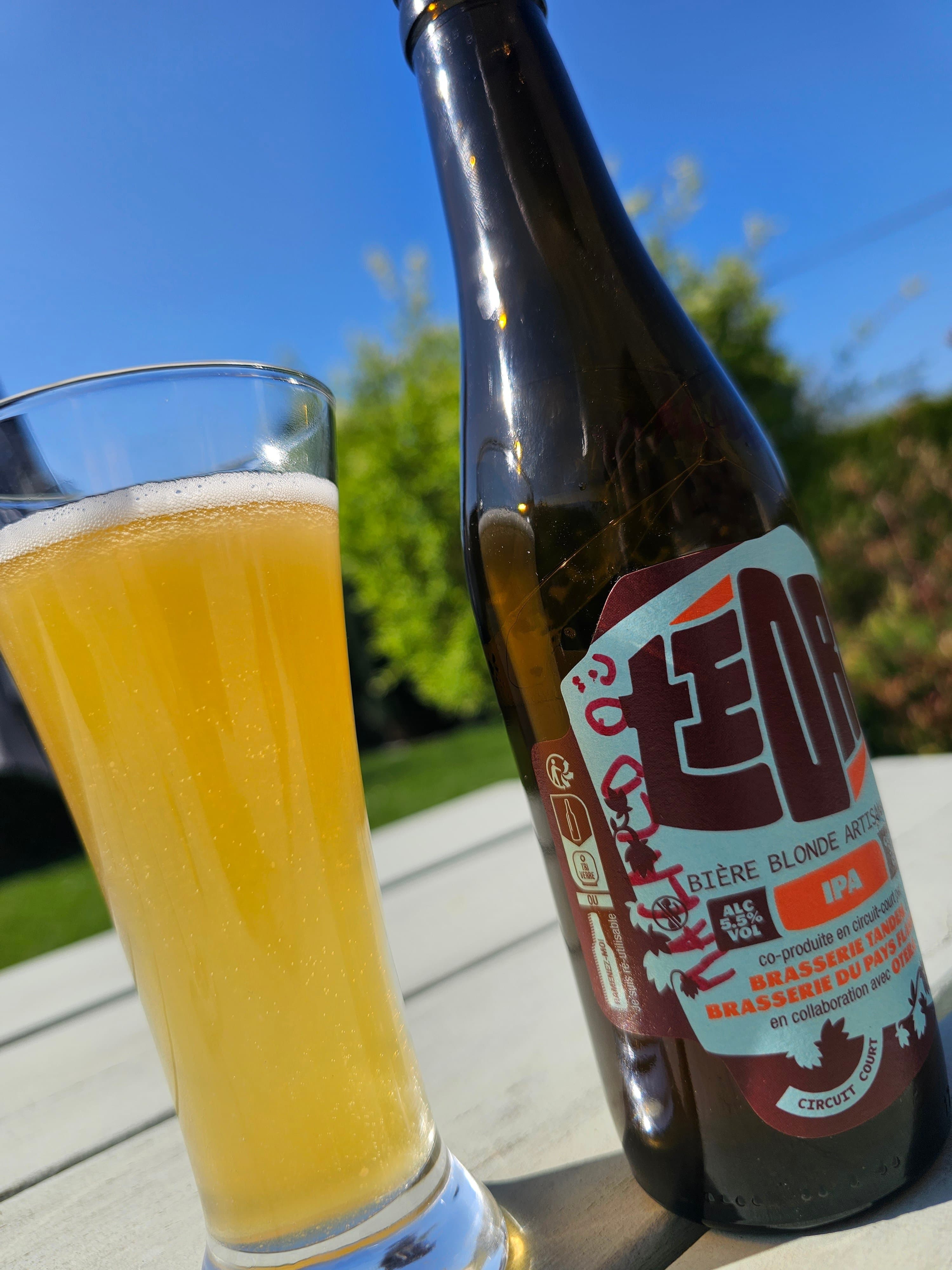 Photo : Posé sur ma TERRASSE avec une bonne IPA