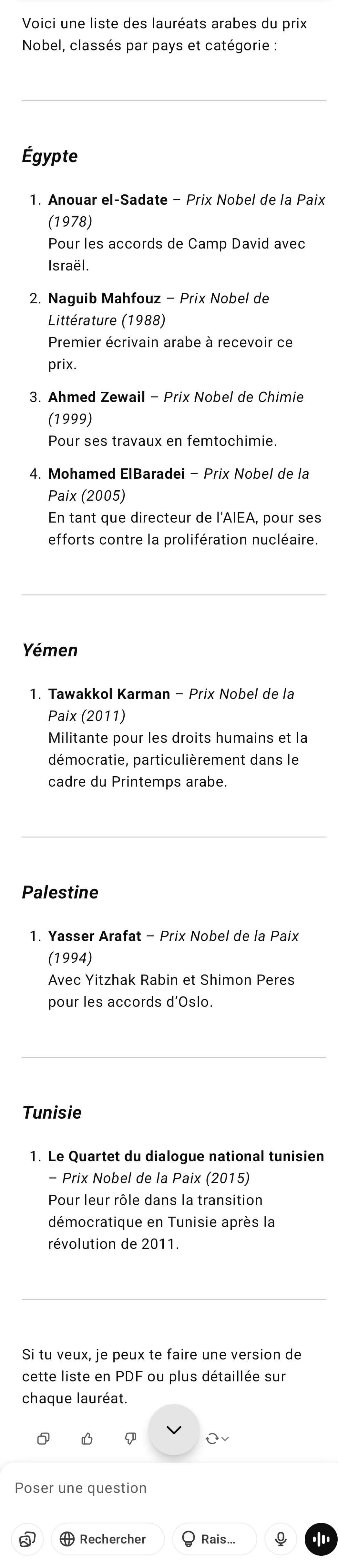 Il n'y a qu'un prix Nobel scientifique dans le monde arabe