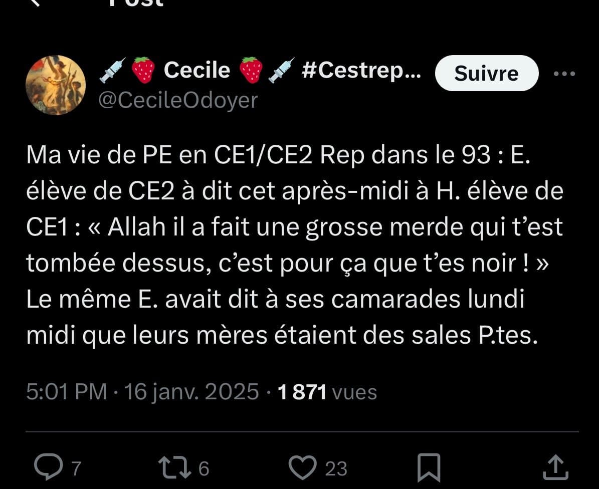 Cet enfant de CE2 a une théorie intéressante sur la théorie de l'évolution
