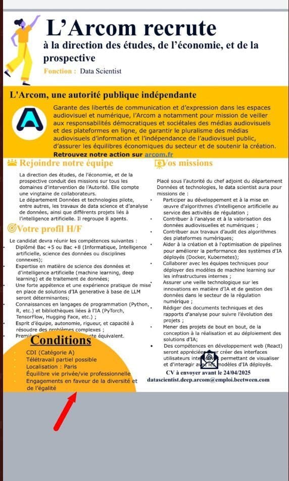AYAAAAAAAA l'ARCOM recrute !