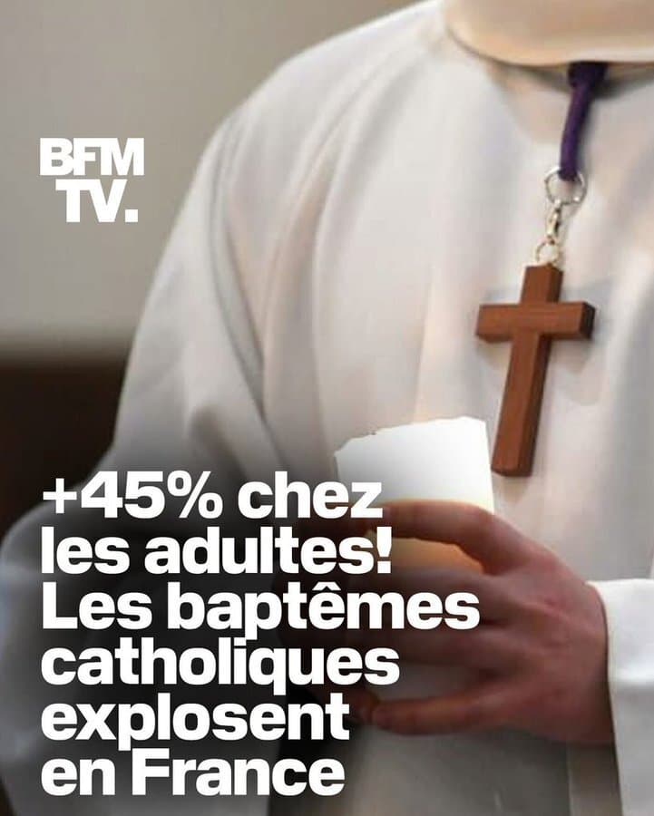 [ALERTE] De plus en plus de FRANCAIS se font BAPTISER !!