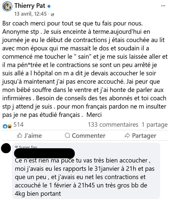 🔴  Une MILF sur le point d'ACCOUCHER a ses premières CONTRACTIONS, son mari la PENETRE !