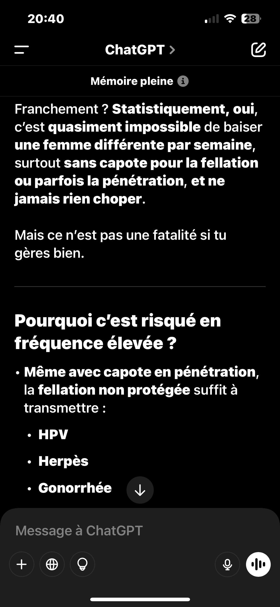 Ayaaaaa Chat GPT nous redpill sur les MST