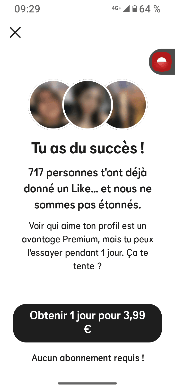 En Uruguay depuis 48 heures, 700 likes sur Bumble AYAAAA