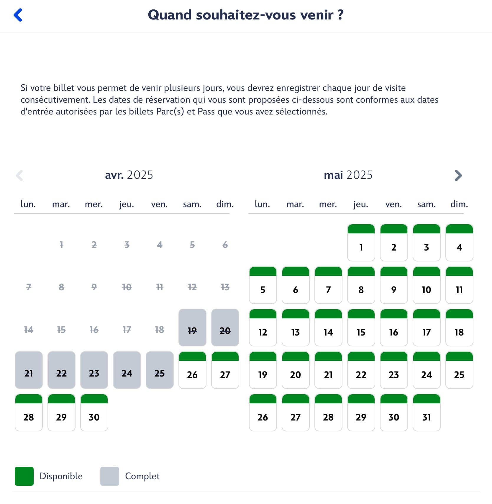 L’arnaque de Disneyland. Tu achètes des billets et tu ne peux pas réserver car c’est complet