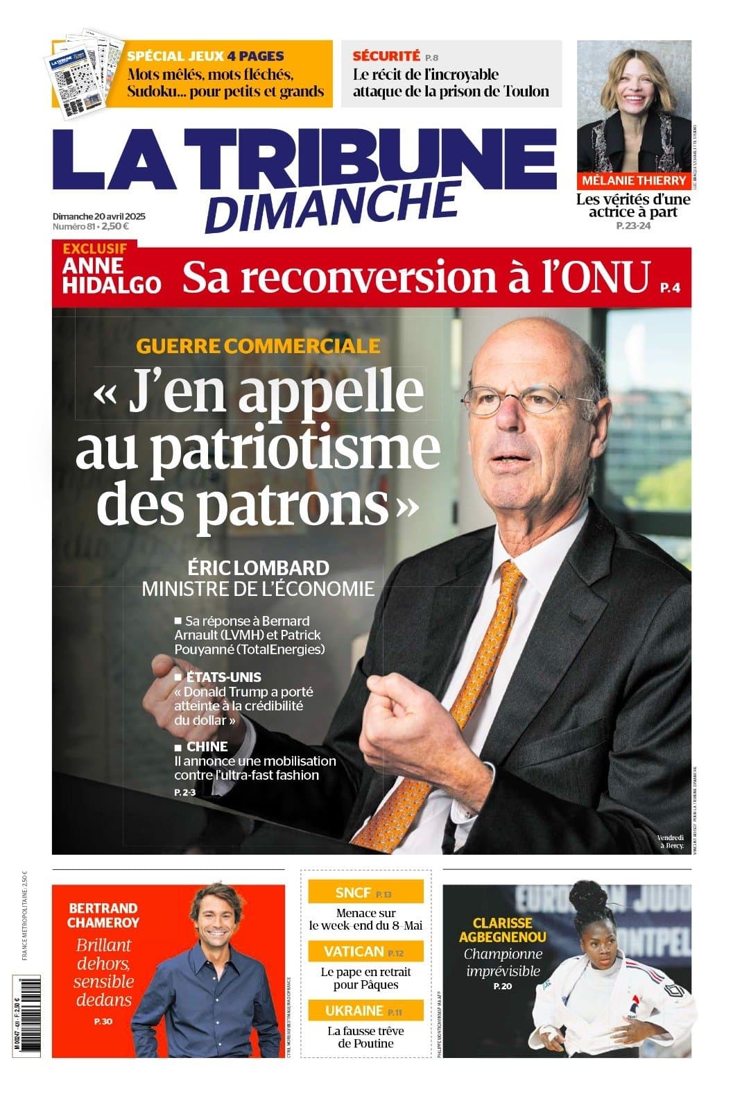 « J'en  appelle au patriotisme des patrons  » : ministre de l'Économie