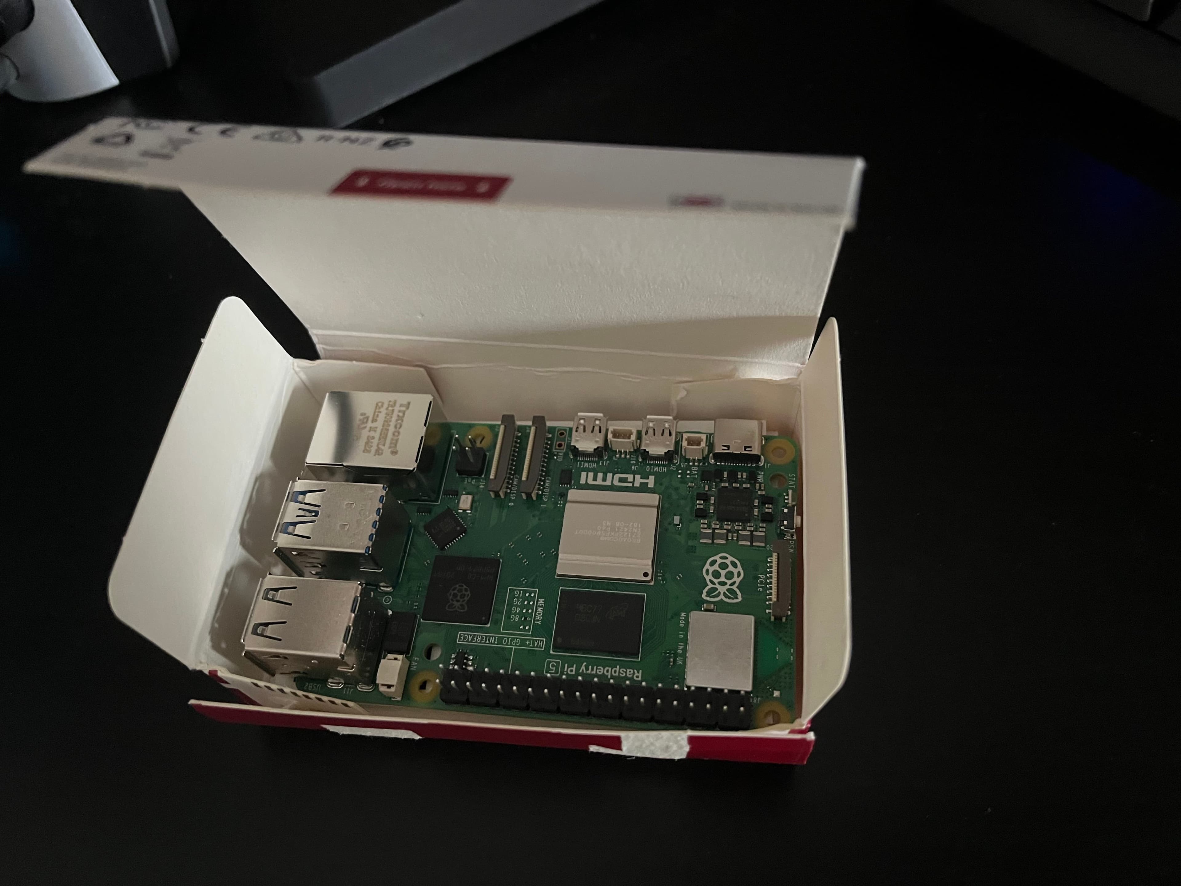 Ma carte Raspberry pi terrifie le forum