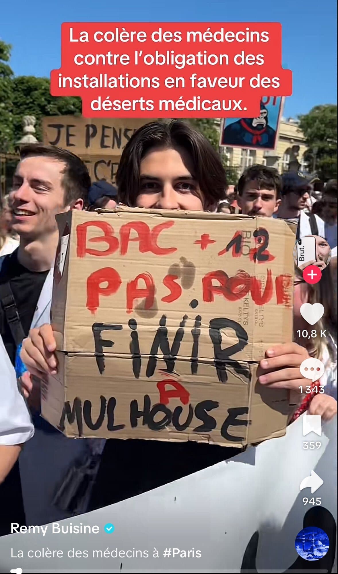 [VIDEO] Des MILLIERS de MEDECINS manifestent pour le DROIT de laisser CREVER les PAUVRES