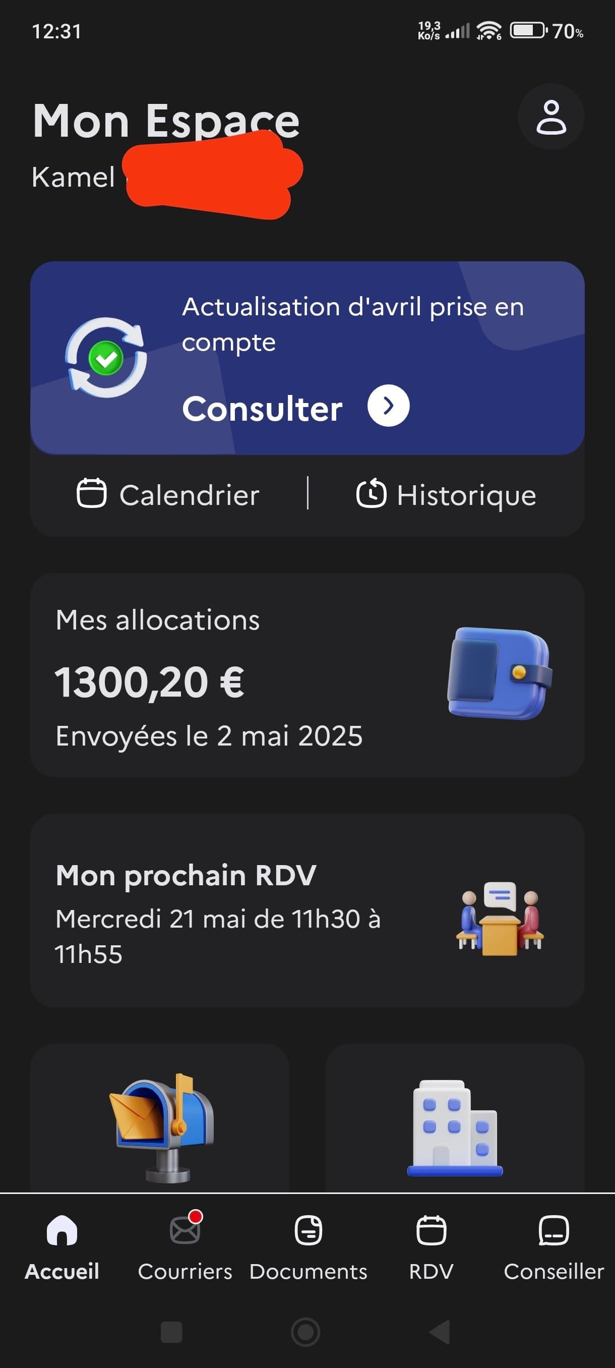 Chômage : Je vais toucher 1300€ par mois !