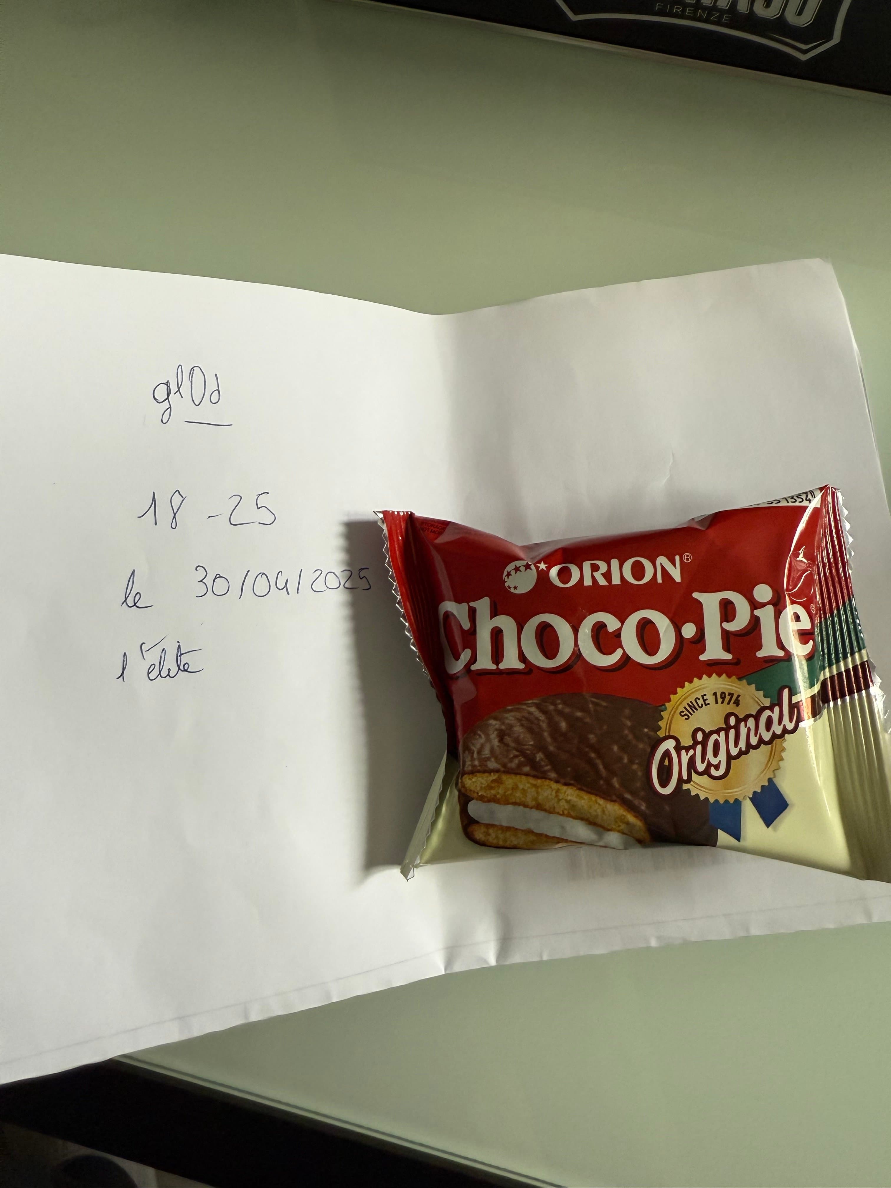 Je teste les fameux choco-pie de Gouv HD