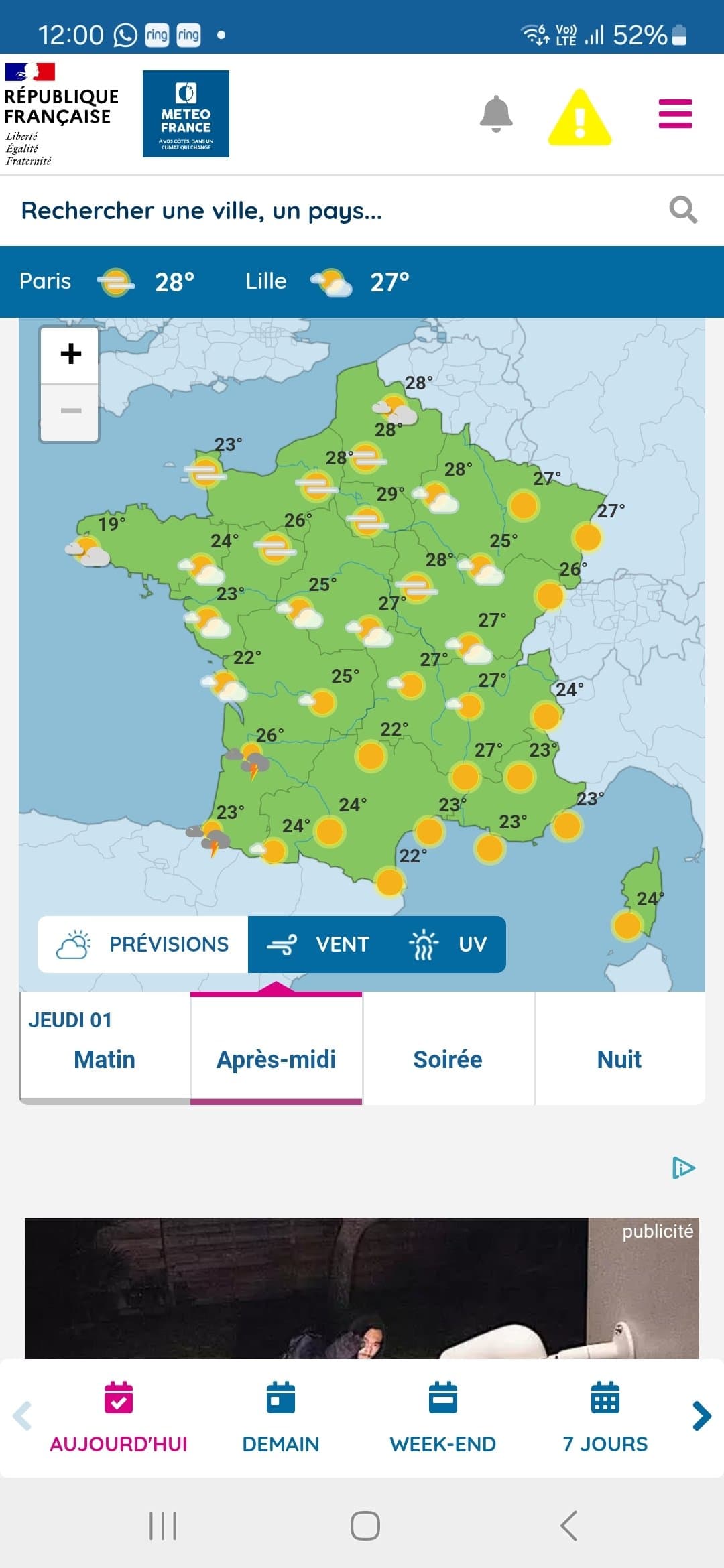 "Dans le sud il fait toujours chaud"