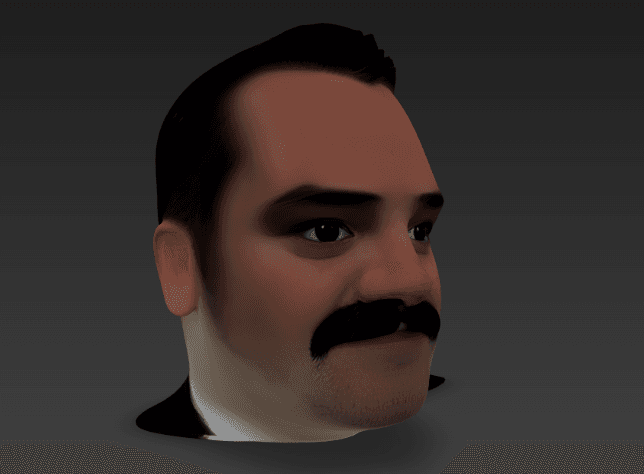 j'ai fait Risitas en 3D