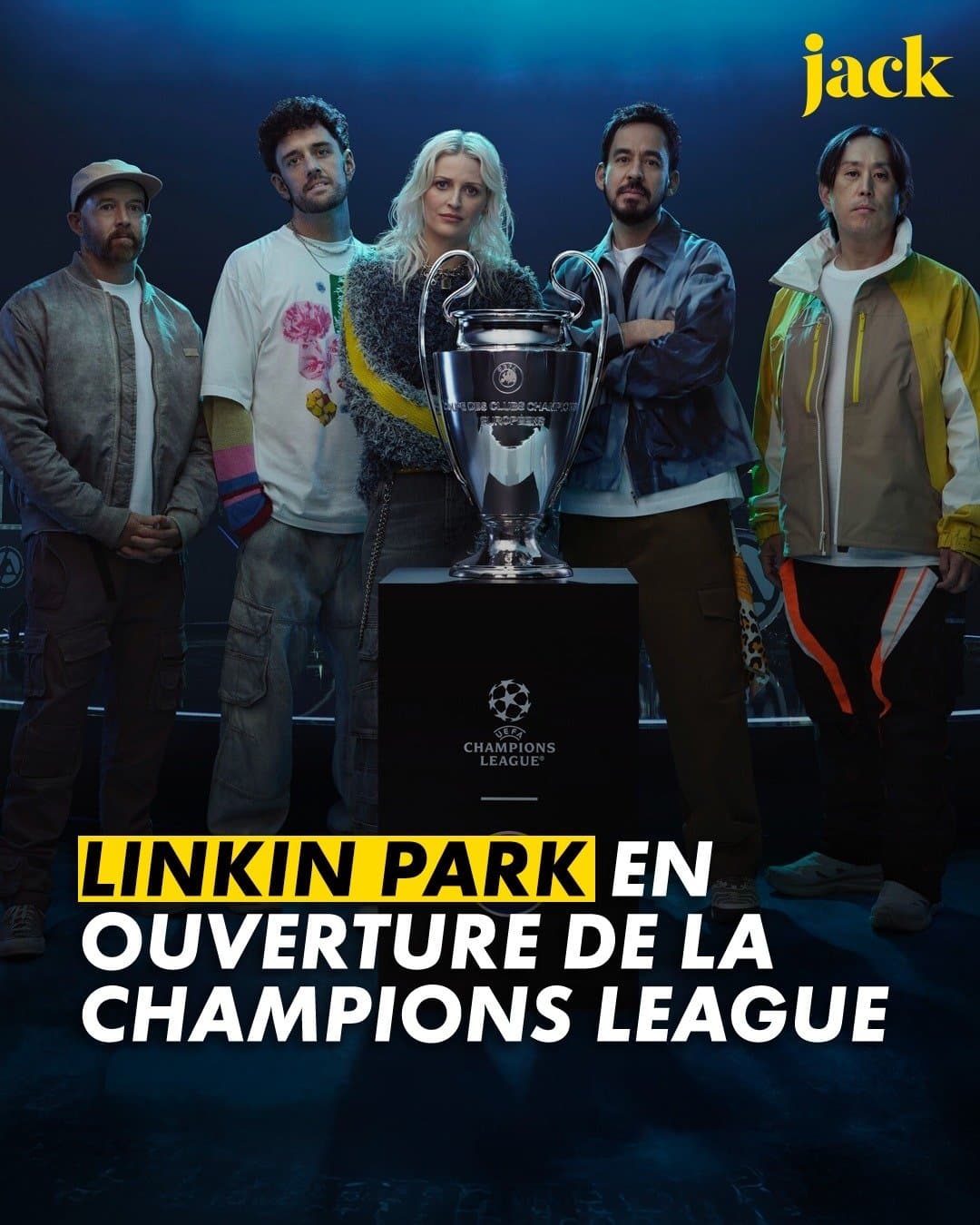 LINKIN PARK assurera le SHOW en finale de la LIGUE des CHAMPIONS