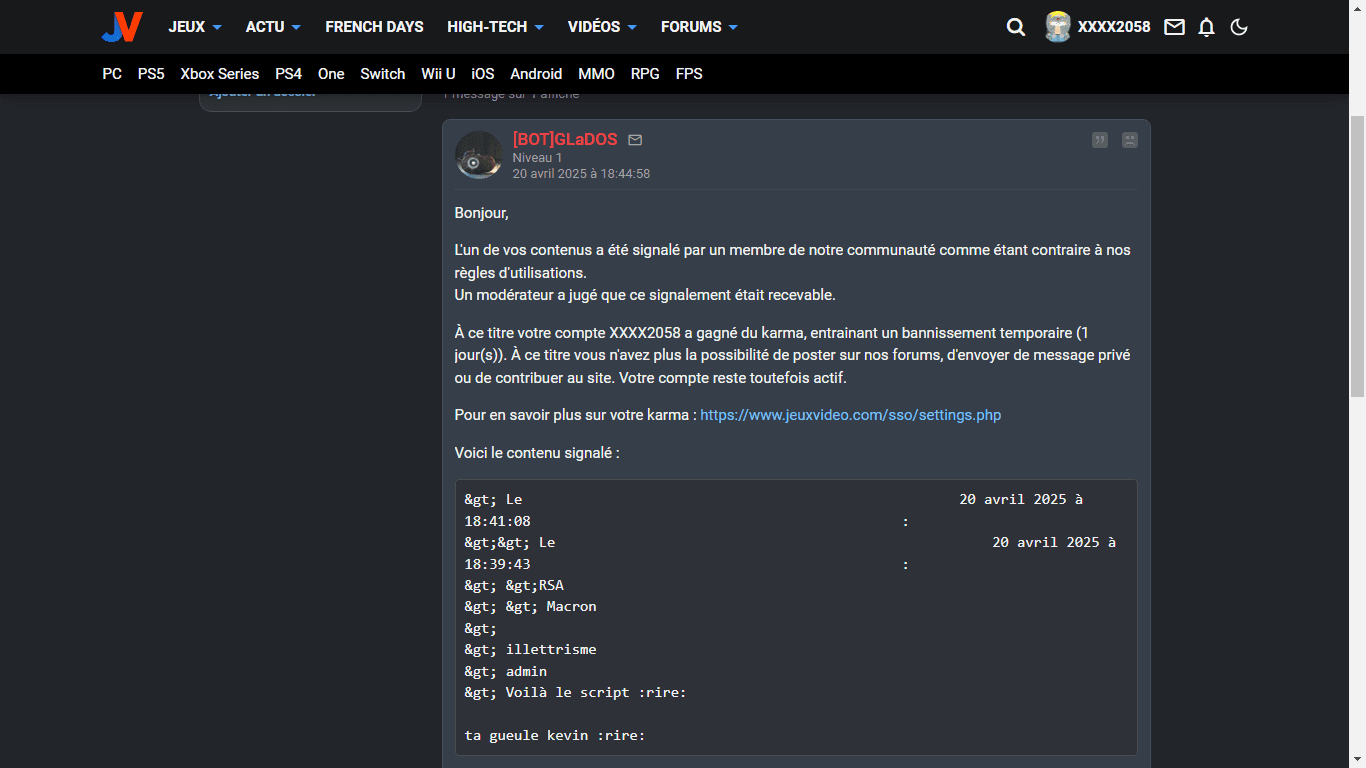 J'HUMILIE ENCORE UNE FOIS LES MODÉRATEURS SALARIÉS (ADMINS)