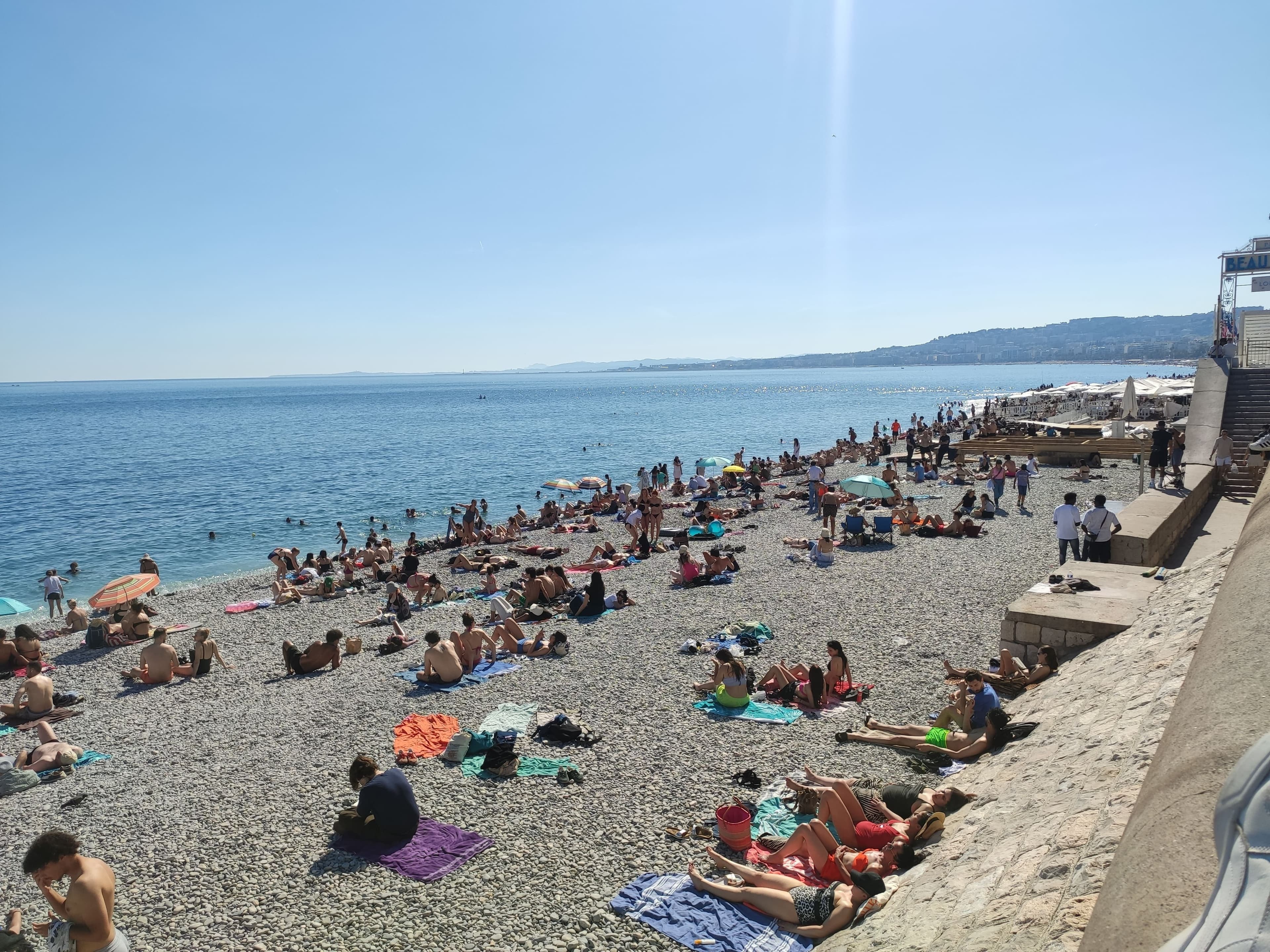 Je m'ennuie au bord de la mer