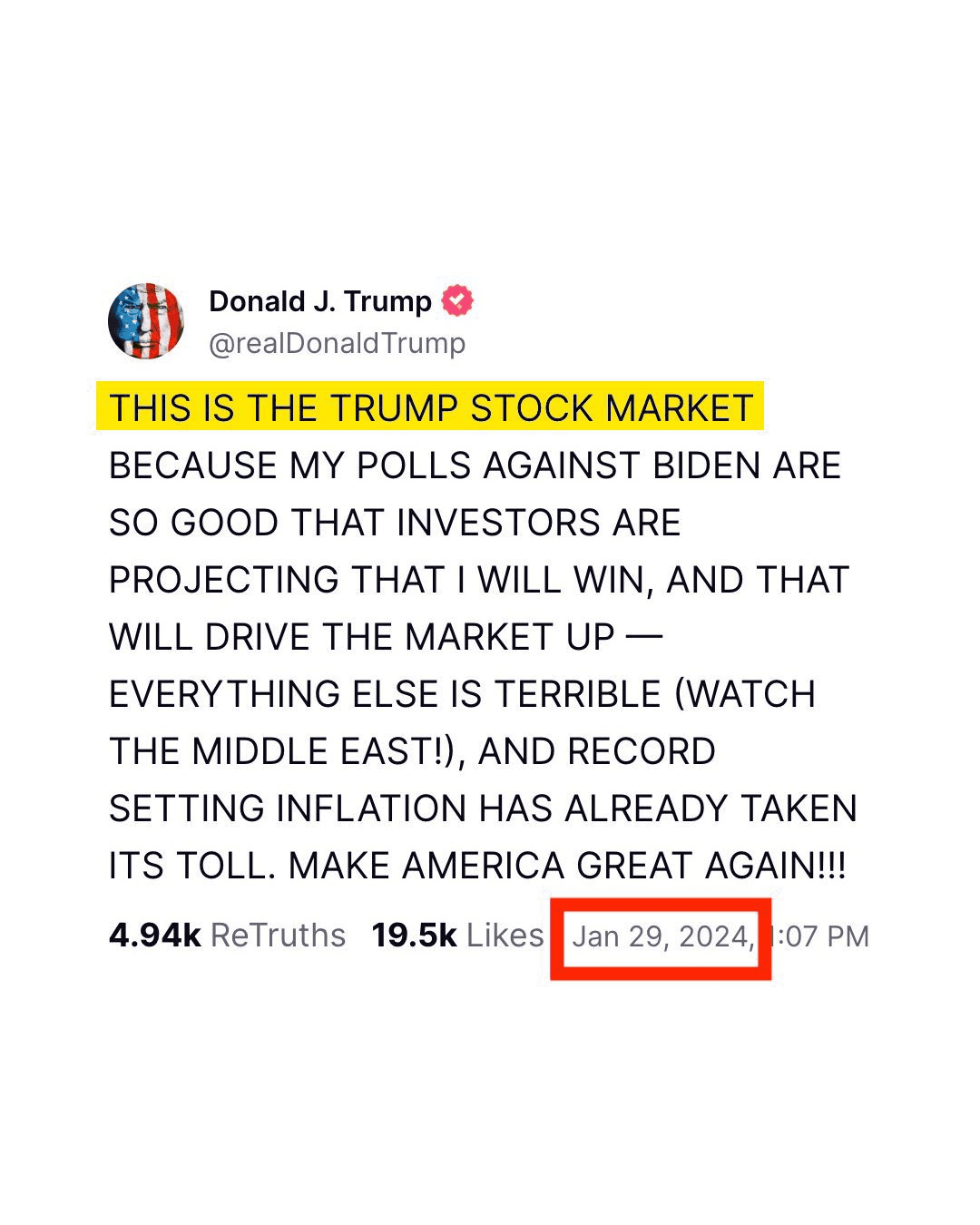 AYA ces DEUX tweets de TRUMP n'ont QUE 1 AN d'ECART