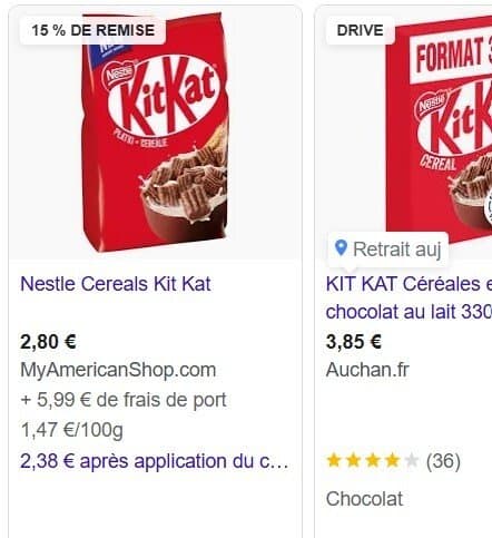 Vous avez déjà goûté les céréales Kitkat ?