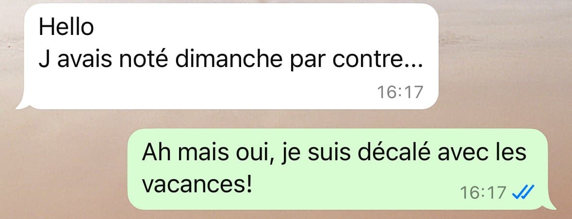 [TINDER] Mon DATE m’a mis un LAPIN