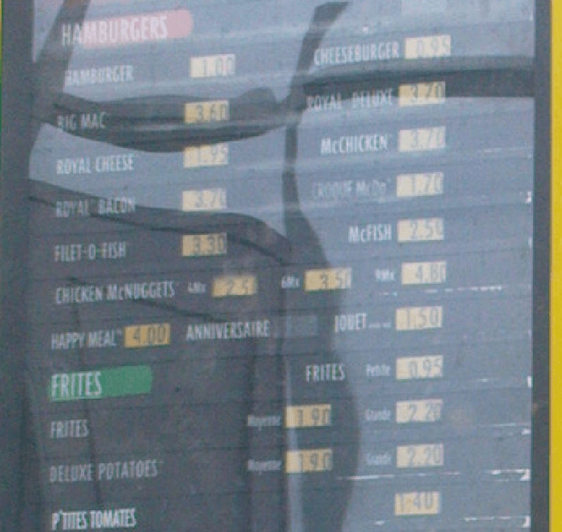 les PRIX chez MAGDNOULDS en 2009...